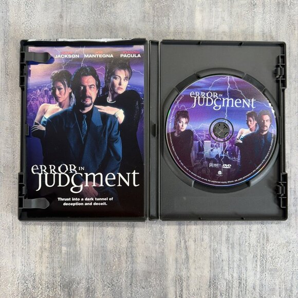 Error in Judgment (DVD, 1999) Sung Hi Lee, Kate Jackson, Joe Mantegna - Picture 3 of 4
